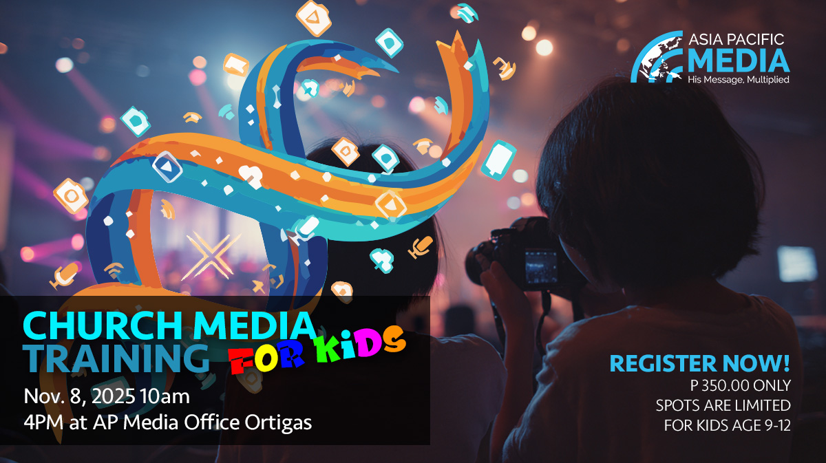 Poster for Kingdom Creators Church Media Training for Kids